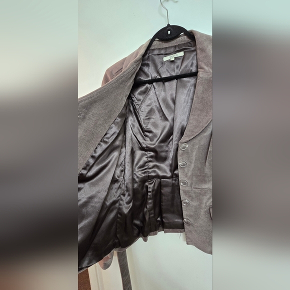 Faux Suede Blazer - Picture 3 of 5